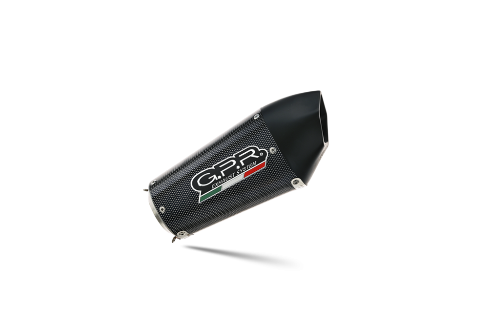 Escape compatible con Kawasaki Z 1000 Sx 2017-2020, GP Evo4 Poppy, Par de terminales de escape homologados, con db killer extraíbles y tubos de conexión específicos 
