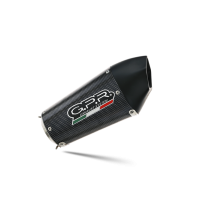 Escape compatible con Kawasaki Z 1000 Sx 2017-2020, GP Evo4 Poppy, Par de terminales de escape homologados, con db killer extraíbles y tubos de conexión específicos 