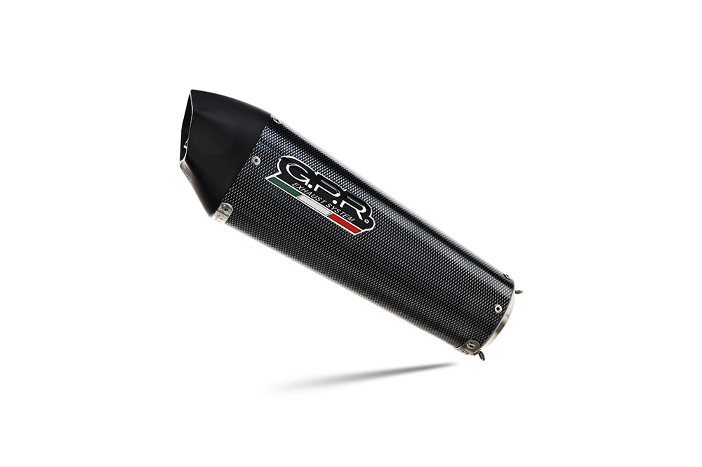 Escape compatible con Honda Cbr 125 R 2004-2010, Gpe Ann. Poppy, Silenciador de escape, homologado, montaje con brida específica (bolt-on), con db killer extraíble 