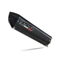 Escape compatible con Kawasaki ZX-6 R-RR 2009-2025, Gpe Ann. Poppy, Escape legal, homologado, silenciador con db killer desmontable y tubo de conexión específico 