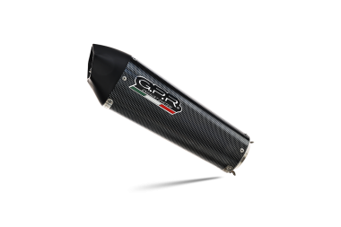 Escape compatible con Honda Cbr 125 R 2004-2010, Gpe Ann. Poppy, Silenciador de escape, homologado, montaje con brida específica (bolt-on), con db killer extraíble 