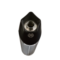 Escape compatible con Bmw G 310 Gs 2022-2024, Gpe Ann. Poppy, Escape completo, no legal para países de la UE, con db killer extraíble 