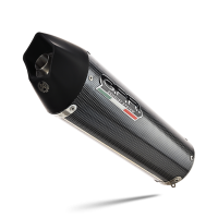 Escape compatible con Kawasaki ZX-6 R-RR 2009-2025, Gpe Ann. Poppy, Escape legal, homologado, silenciador con db killer desmontable y tubo de conexión específico 