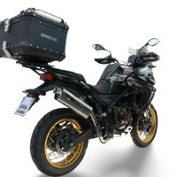 Baúl GPR TECH compatible con  Voge 625DSX 2024/2026 e5 Baúl Alpi-Tech en aluminio, color negro con placa específica incluida Capacidad Litros 45