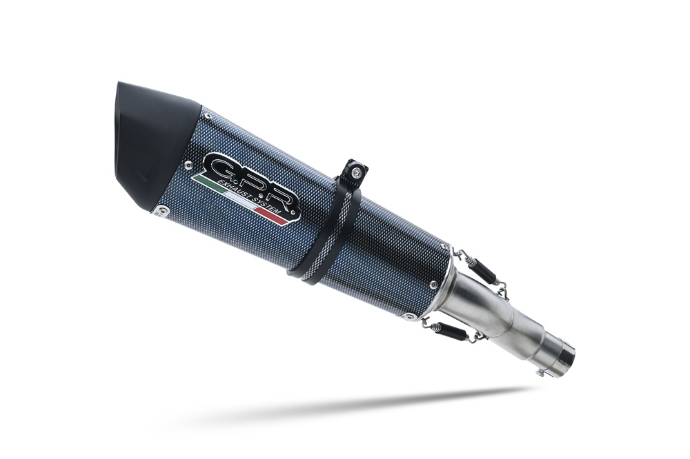 GPR escape compatible con  Suzuki Gsx-R 750 L1 L7  2011-2017, New Grand Prix Evo Poppy, Escape legal, homologado, silenciador con db killer desmontable y tubo de conexión específico 