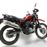 GPR escape compatible con Hero Xpulse 200 4V 2025-2026, Furore-X Inox, Escape completo racing, incluyendo colector y db killer desmontable, sin homologación 