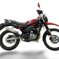 GPR escape compatible con Hero Xpulse 200 4V 2021-2024, Deeptone Inox, Escape completo racing, incluyendo colector y db killer desmontable, sin homologación 