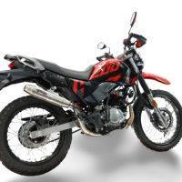 GPR escape compatible con Hero Xpulse 200 4V 2021-2024, Deeptone Inox, Escape completo racing, incluyendo colector y db killer desmontable, sin homologación 