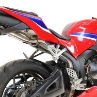 GPR escape compatible con Honda Cbr 600 Rr  2007-2023, Deeptone Inox, Escape racing, silenciador con tubo de conexion, articulo sin homologacion 