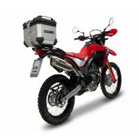 GPR escape compatible con Honda Crf 300 L - Rally 2025-2026, Furore-X Inox, Escape homologaedo, legal para mercados fuera de la UE, incluido tubo de enlace y db killer extraíble 