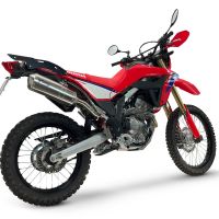 GPR escape compatible con Honda Crf 300 L - Rally 2021-2024, Satinox , Escape homologado para mercados fuera de la UE 