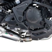 Escape compatible con Kawasaki Versys 650 2023-2025, GP-Revo Titanium, Escape completo racing, incluyendo colector y db killer desmontable, sin homologación 
