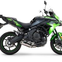 Escape compatible con Kawasaki Versys 650 2023-2025, M3 Inox , Escape racing, linea completa, suministrado con colector especifico, articulo sin homologacion 
