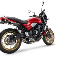 Escape compatible con Kawasaki Z 650 RS 2024-2025, M3 Black Titanium, Escape completo racing, incluyendo colector y db killer desmontable, sin homologación 