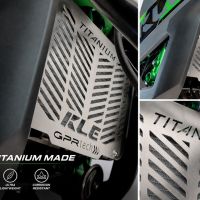 GPR TECH compatible con  Kawasaki KLE 500 2026/2027 e5 plus Protector de radiador de titanio 