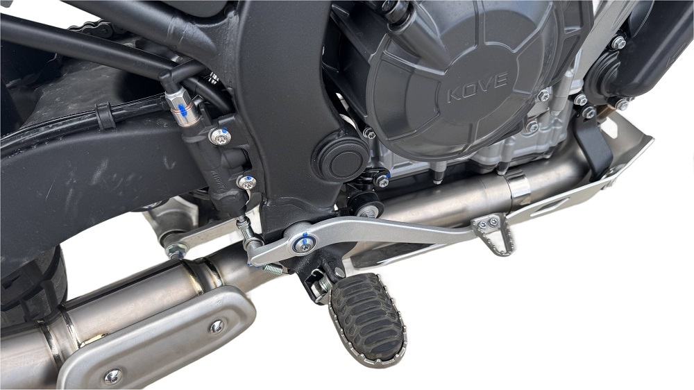 GPR escape compatible con  Kove 800X 2024-2026, Decatalizzatore RACING, Tubo supresor de catalizador 