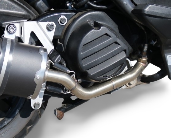 Escape compatible con Yamaha BW'S 125 2010-2013, Evo4 Road, Escape completo homologado y legal, incluido db killer extraíble 