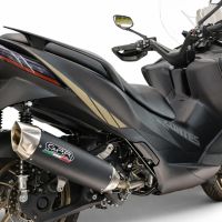 GPR escape compatible con Zontes 365E 2024-2026, Furore-X Scooter, Silenciador homologado para ruido, escape completo con catalizador y db killer 
