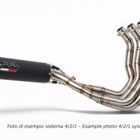 GPR escape compatible con Honda Cbr 1000 RR 2017-2019, M3 Black Titanium, Escape completo racing, incluyendo colector y db killer desmontable, sin homologación 