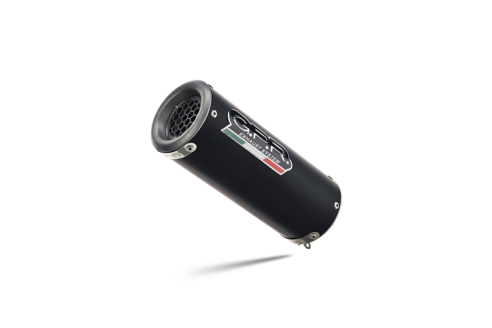 Escape compatible con Yamaha XSR900 2022-2024, M3 Black Titanium, Escape completo, no legal para países de la UE, con db killer extraíble 