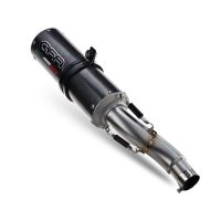 Escape compatible con Cf Moto 650 Gt 2025-2026, M3 Poppy , Escape legal, homologado, silenciador con db killer desmontable y tubo de conexión específico 