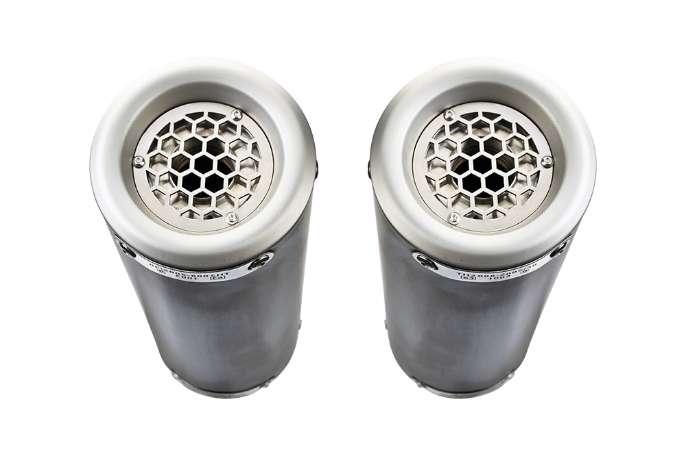 Escape compatible con Ducati 748 -S -SP -SPS -R -RS 1995-2002, M3 Titanium Natural, Escape semi-completo homologado,con par de terminales con db killer extraible 