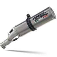 Escape compatible con Moto Guzzi V85 TT 2019-2020, M3 Titanium Natural, Escape legal, homologado, silenciador con db killer desmontable y tubo de conexión específico 