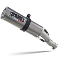 Escape compatible con Aprilia Tuono V4 1100 -Rr -Factory 2015-2016, M3 Titanium Natural, Escape legal, homologado, silenciador con db killer desmontable y tubo de conexión específico 