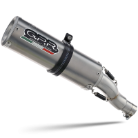 Escape compatible con Kawasaki Z 900 RS 2018-2020, M3 Titanium Natural, Escape legal, homologado, silenciador con db killer desmontable y tubo de conexión específico 