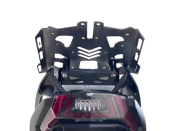 Baúl GPR TECH compatible con  Bmw G 310 Gs 2017/2021 e4 Baúl Alpi-Tech en aluminio, color negro con placa específica incluida Capacidad Litros 26