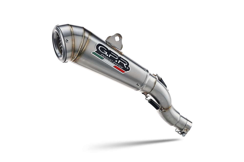 Escape compatible con Yamaha XSR900 2022-2024, Powercone Evo, Escape completo homologado y legal,con catalizador incluido db killer extraíble 