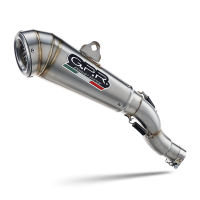 Escape compatible con Triumph Scrambler 400 X 2023-2025, Powercone Evo, Escape legal, homologado, silenciador con db killer desmontable y tubo de conexión específico 