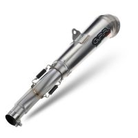 Escape compatible con Bmw R 1200 Gs -Adventure 2005-2009, Powercone Evo, Escape legal, homologado, silenciador con db killer desmontable y tubo de conexión específico 