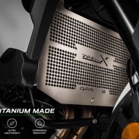 GPR TECH compatible con  Benelli Trk 502 X 2017/2020 e4 Protector de radiador de titanio 