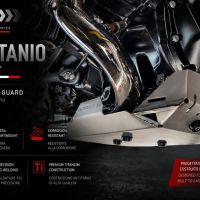 GPR TECH compatible con  Bmw R 1250 Gs Adventure 2021/2024 e5 Protección del motor en titanio 