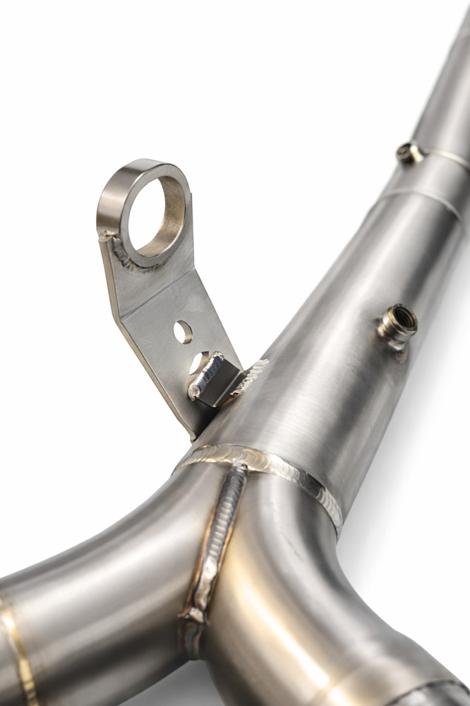 GPR escape compatible con Bmw R 1300 GS 2024-2026, Decatalizzatore Full Titanium, Tubo supresor de catalizador 