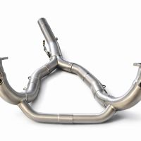 GPR escape compatible con Bmw R 1300 GS 2024-2026, Decatalizzatore Full Titanium, Tubo supresor de catalizador 