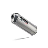 Escape compatible con Kawasaki Z 750 - R 2007-2014, Satinox , Escape legal, homologado, silenciador con db killer desmontable y tubo de conexión específico 