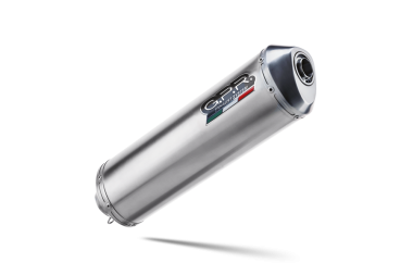 Escape compatible con Bmw F 650 Cs Scarver 2001-2006, Satinox , Escape legal, homologado, silenciador con db killer desmontable y tubo de conexión específico 