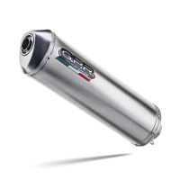 Escape compatible con Royal Enfield Himalayan 410 DIAM 42.5 2017-2020, Satinox , Escape legal, homologado, silenciador con db killer desmontable y tubo de conexión 