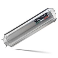 Escape compatible con Bmw F 650 Gs Twin 2008-2018, Satinox , Escape legal, homologado, silenciador con db killer desmontable y tubo de conexión específico 