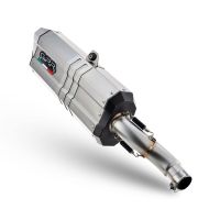 Escape compatible con Bmw R 1200 Rt Lc 2017-2019, Hyper Sonic Titanium, Escape legal, homologado, silenciador con db killer desmontable y tubo de conexión específico 