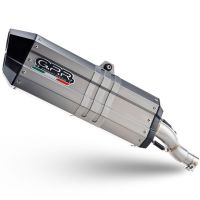 Escape compatible con Bmw R 1200 Rs Lc 2017-2019, Hyper Sonic Titanium, Escape legal, homologado, silenciador con db killer desmontable y tubo de conexión específico 