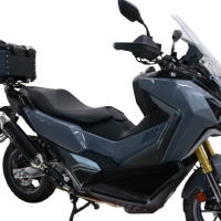 Baúl GPR TECH compatible con  Bmw G 310 Gs 2017/2021 e4 Baúl Alpi-Tech en aluminio, color negro con placa específica incluida Capacidad Litros 26