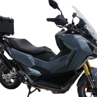 Baúl GPR TECH compatible con  Bmw G 310 Gs 2017/2021 e4 Baúl Alpi-Tech en aluminio, color negro con placa específica incluida Capacidad Litros 26
