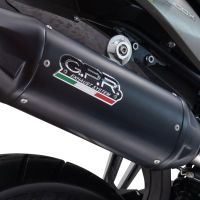 Escape compatible con Suzuki V-STROM DL 800 DE - SE 2023-2025, Furore-X Titanio Nero, Escape legal, homologado, silenciador con db killer desmontable y tubo de conexión específico 