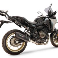 GPR escape compatible con Yamaha Tracer 700 2016-2019, Furore Nero, Escape completo racing, incluyendo colector y db killer desmontable, sin homologación 