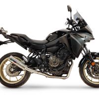 GPR escape compatible con Yamaha Tracer 7 GT 2020-2024, M3 Inox , Escape completo racing, incluyendo colector y db killer desmontable, sin homologación 