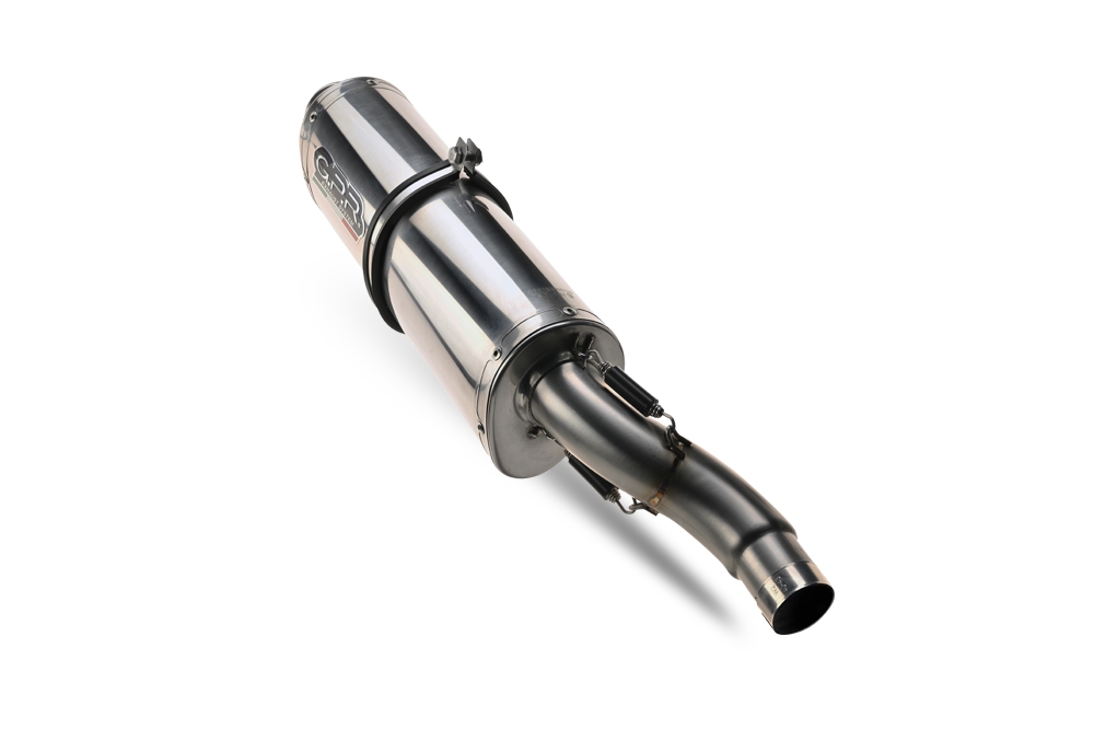 Escape compatible con Yamaha YZ 250 F 2001-2005, Trioval, Escape completo homologado y legal, incluido db killer extraíble 