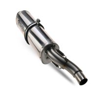 Escape compatible con Yamaha YZ 250 F 2001-2005, Trioval, Escape completo homologado y legal, incluido db killer extraíble 